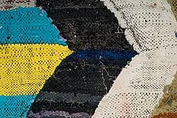 Marokkaanse Berber tapijt Boucherouite 130 x 220 cm