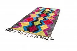 Marokkaanse Berber tapijt Boucherouite 140 x 275 cm