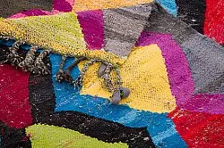 Marokkaanse Berber tapijt Boucherouite 140 x 275 cm