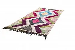 Marokkaanse Berber tapijt Boucherouite 130 x 240 cm
