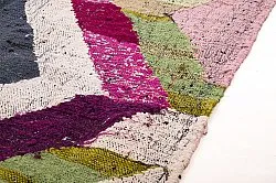 Marokkaanse Berber tapijt Boucherouite 130 x 240 cm