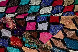 Marokkaanse Berber tapijt Boucherouite 155 x 205 cm