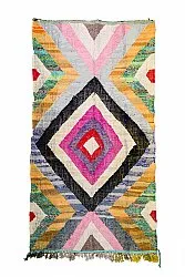 Marokkaanse Berber tapijt Boucherouite 155 x 285 cm