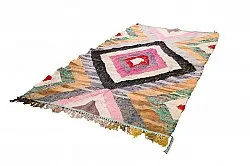 Marokkaanse Berber tapijt Boucherouite 155 x 285 cm