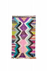 Marokkaanse Berber tapijt Boucherouite 130 x 235 cm
