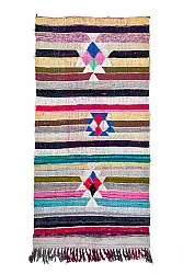 Marokkaanse Berber tapijt Boucherouite 145 x 295 cm