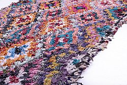 Marokkaanse Berber tapijt Boucherouite 275 x 120 cm