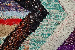 Marokkaanse Berber tapijt Boucherouite 130 x 235 cm