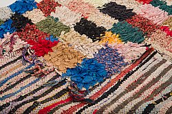 Marokkaanse Berber tapijt Boucherouite 280 x 155 cm