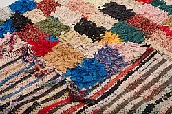 Marokkaanse Berber tapijt Boucherouite 280 x 155 cm