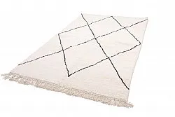 Kelim Marokkaanse Berber tapijt Beni Ouarain 245 x 155 cm