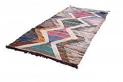 Marokkaanse Berber tapijt Boucherouite 145 x 310 cm