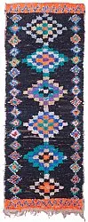 Marokkaanse Berber tapijt Boucherouite 330 x 115 cm