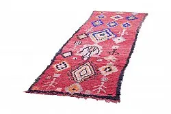 Marokkaanse Berber tapijt Boucherouite 240 x 90 cm