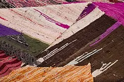 Marokkaanse Berber tapijt Boucherouite 130 x 275 cm