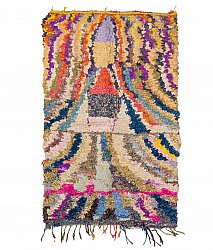Marokkaanse Berber tapijt Boucherouite 205 x 125 cm