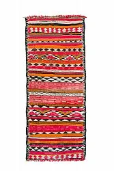 Marokkaanse Berber tapijt Boucherouite 150 x 365 cm