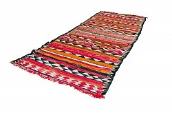 Marokkaanse Berber tapijt Boucherouite 150 x 365 cm