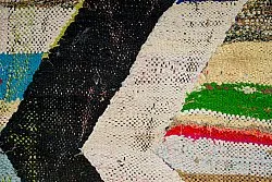 Marokkaanse Berber tapijt Boucherouite 135 x 250 cm