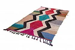 Marokkaanse Berber tapijt Boucherouite 145 x 265 cm