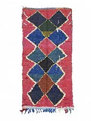 Marokkaanse Berber tapijt Boucherouite 250 x 120 cm