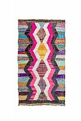 Marokkaanse Berber tapijt Boucherouite 150 x 255 cm
