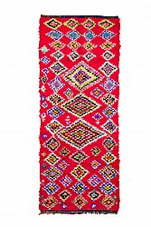 Marokkaanse Berber tapijt Boucherouite 320 x 130 cm