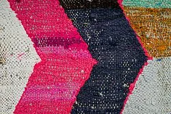 Marokkaanse Berber tapijt Boucherouite 150 x 255 cm