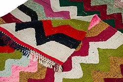 Marokkaanse Berber tapijt Boucherouite 120 x 235 cm