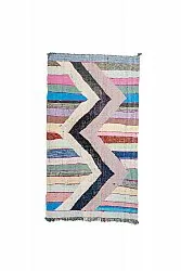Marokkaanse Berber tapijt Boucherouite 130 x 230 cm
