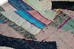 Marokkaanse Berber tapijt Boucherouite 130 x 230 cm