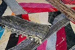 Marokkaanse Berber tapijt Boucherouite 140 x 210 cm