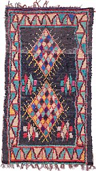 Marokkaanse Berber tapijt Boucherouite 200 x 110 cm