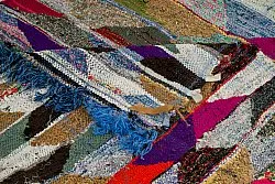 Marokkaanse Berber tapijt Boucherouite 150 x 255 cm