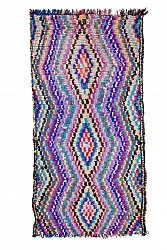Marokkaanse Berber tapijt Boucherouite 305 x 155 cm