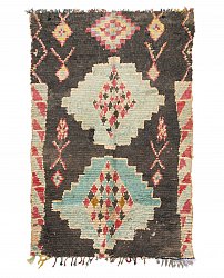 Marokkaanse Berber tapijt Boucherouite 220 x 145 cm
