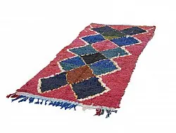 Marokkaanse Berber tapijt Boucherouite 250 x 120 cm