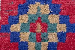 Marokkaanse Berber tapijt Boucherouite 365 x 145 cm