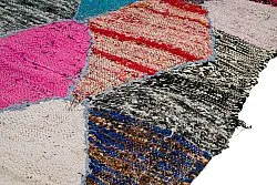 Marokkaanse Berber tapijt Boucherouite 125 x 225 cm