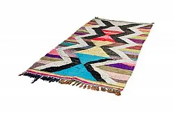 Marokkaanse Berber tapijt Boucherouite 125 x 225 cm