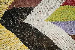 Marokkaanse Berber tapijt Boucherouite 125 x 225 cm