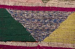 Marokkaanse Berber tapijt Boucherouite 135 x 265 cm