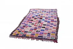 Marokkaanse Berber tapijt Boucherouite 280 x 160 cm