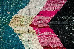 Marokkaanse Berber tapijt Boucherouite 125 x 240 cm