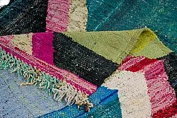Marokkaanse Berber tapijt Boucherouite 125 x 240 cm