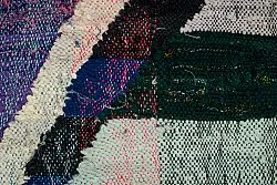 Marokkaanse Berber tapijt Boucherouite 125 x 210 cm