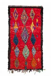 Marokkaanse Berber tapijt Boucherouite 290 x 150 cm