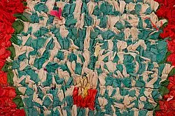 Marokkaanse Berber tapijt Boucherouite 290 x 150 cm