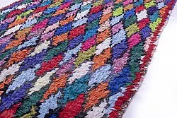 Marokkaanse Berber tapijt Boucherouite 230 x 115 cm