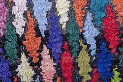 Marokkaanse Berber tapijt Boucherouite 230 x 115 cm